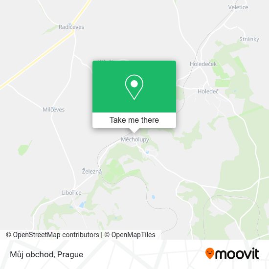 Карта Můj obchod
