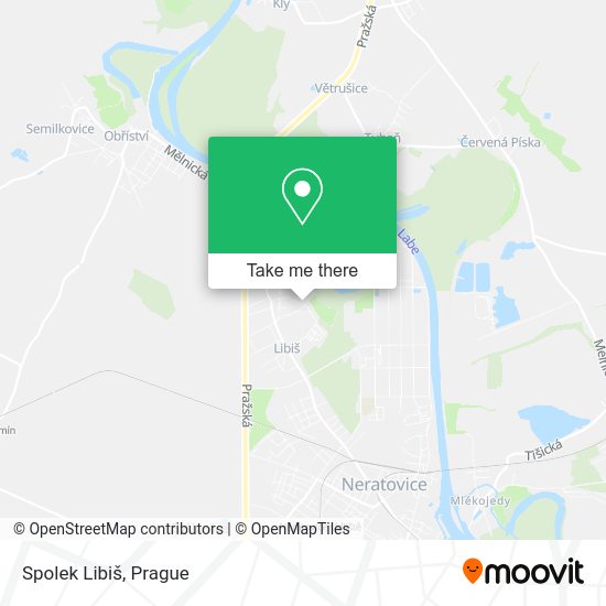 Карта Spolek Libiš