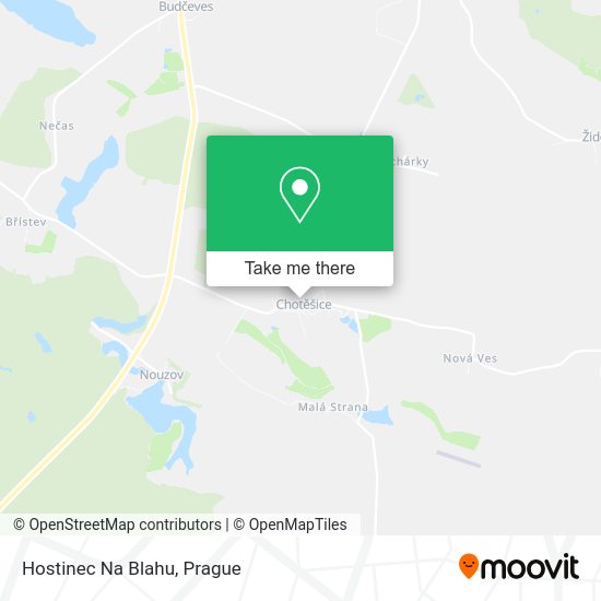 Карта Hostinec Na Blahu