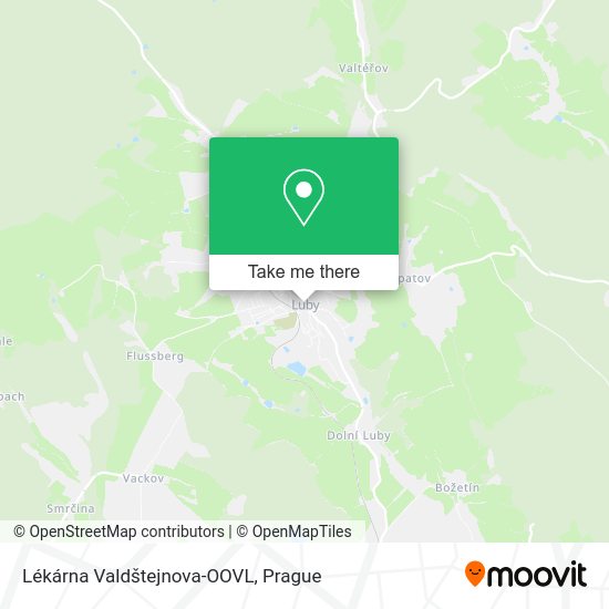 Карта Lékárna Valdštejnova-OOVL