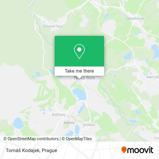 Карта Tomáš Kodajek