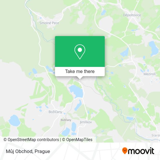 Карта Můj Obchod