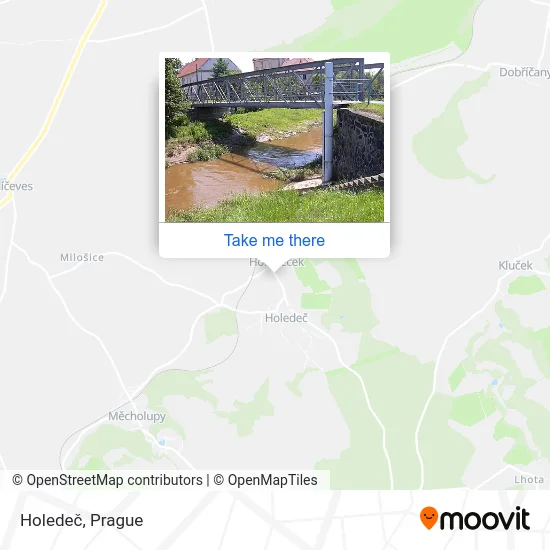 Карта Holedeč