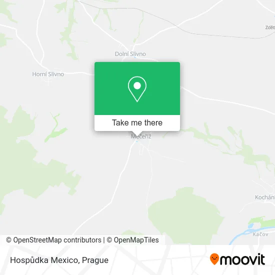 Карта Hospůdka Mexico