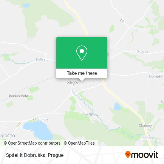 Карта Spšel.It Dobruška