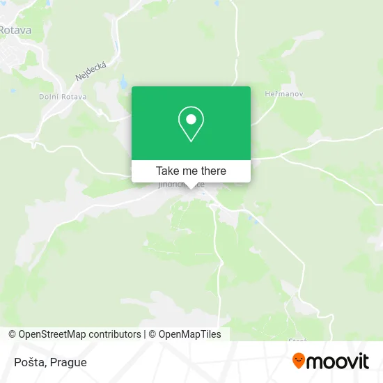 Карта Pošta