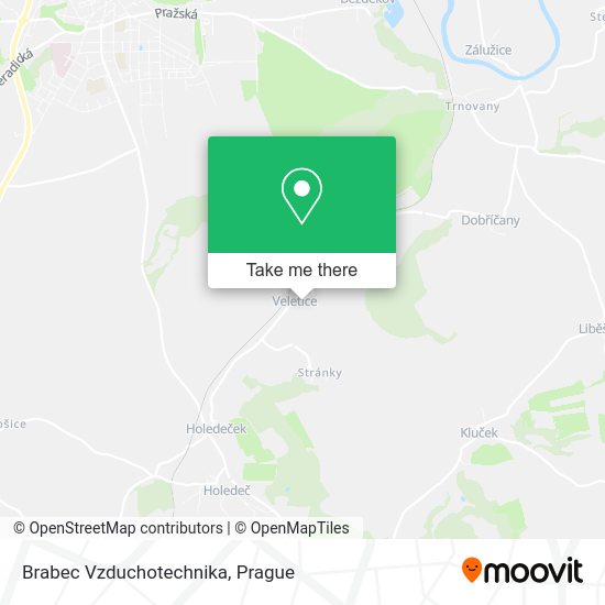 Карта Brabec Vzduchotechnika