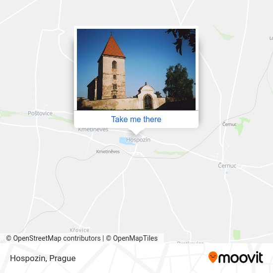 Карта Hospozin
