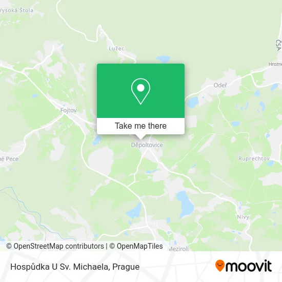 Карта Hospůdka U Sv. Michaela