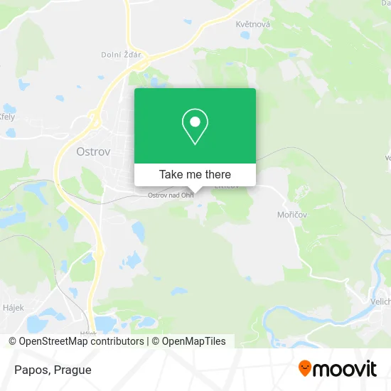 Карта Papos