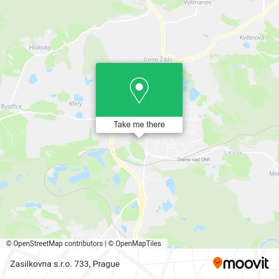 Карта Zasilkovna s.r.o. 733