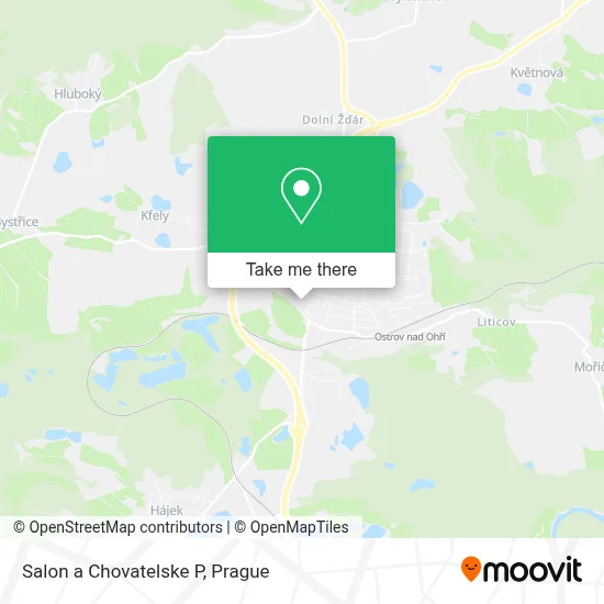 Salon a Chovatelske P map