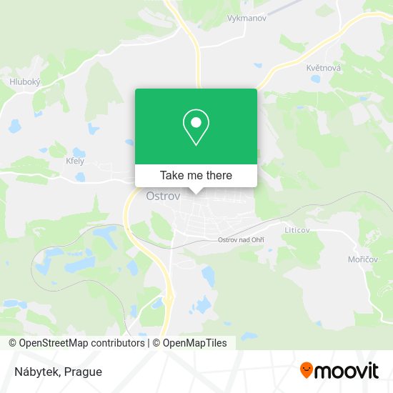 Карта Nábytek