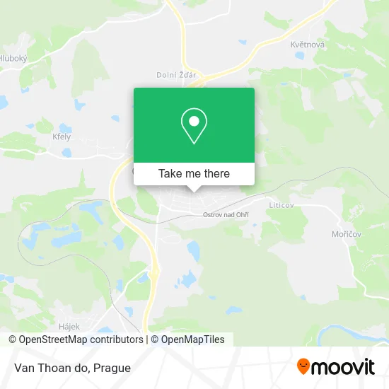 Карта Van Thoan do