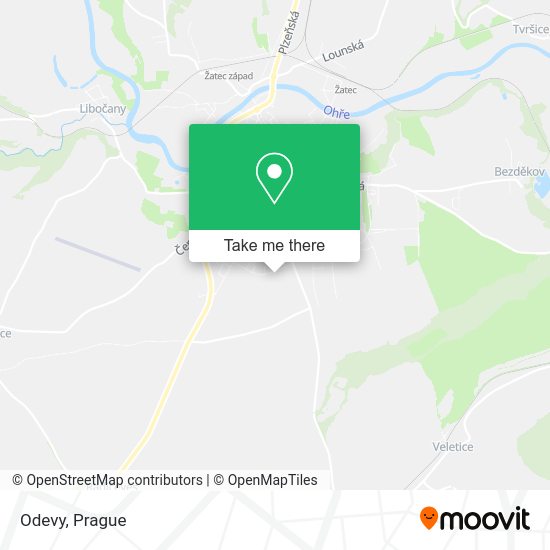 Карта Odevy