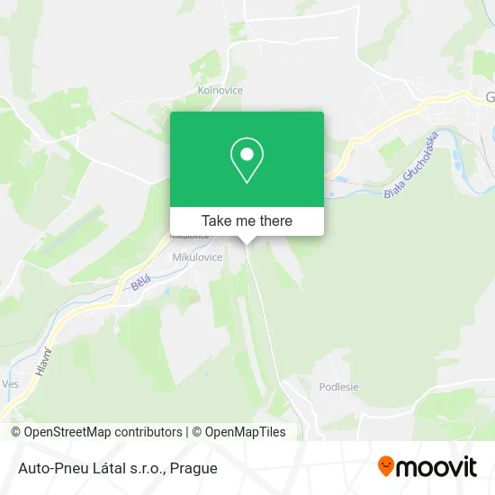 Карта Auto-Pneu Látal s.r.o.