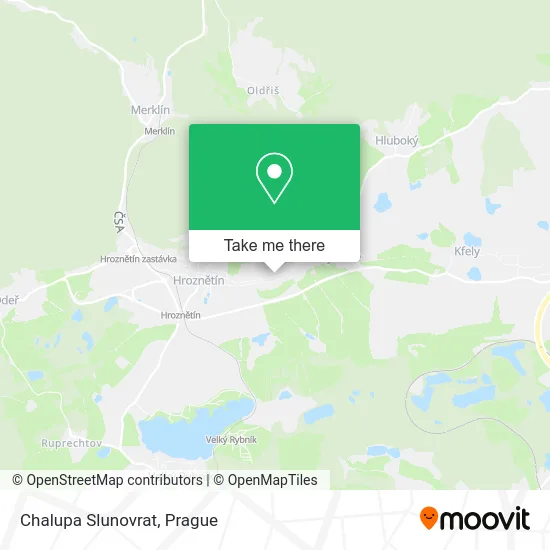 Карта Chalupa Slunovrat