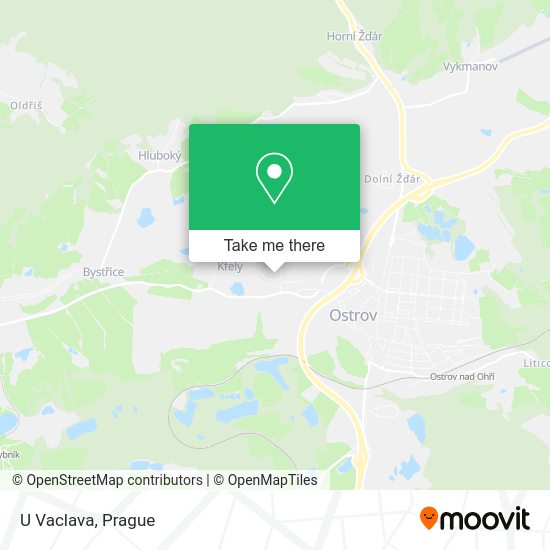 Карта U Vaclava