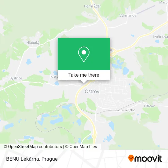 Карта BENU Lékárna