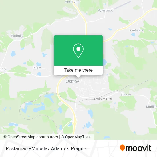 Карта Restaurace-Miroslav Adámek