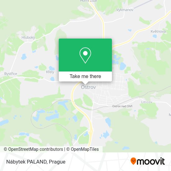 Карта Nábytek PALAND
