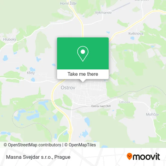 Карта Masna Svejdar s.r.o.