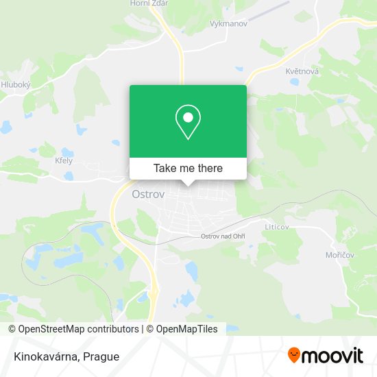 Карта Kinokavárna