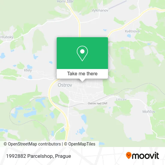 Карта 1992882 Parcelshop