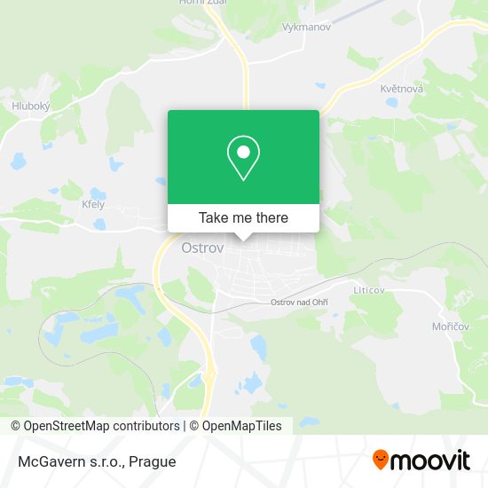 Карта McGavern s.r.o.