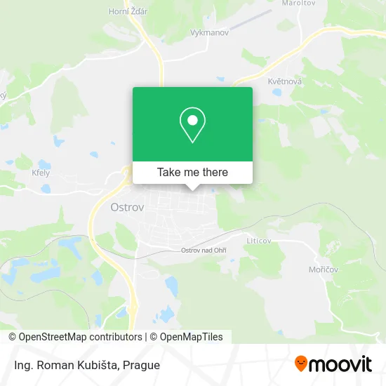 Карта Ing. Roman Kubišta