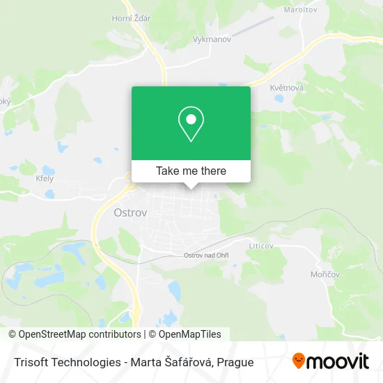 Карта Trisoft Technologies - Marta Šafářová