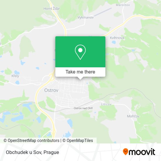Карта Obchudek u Sov