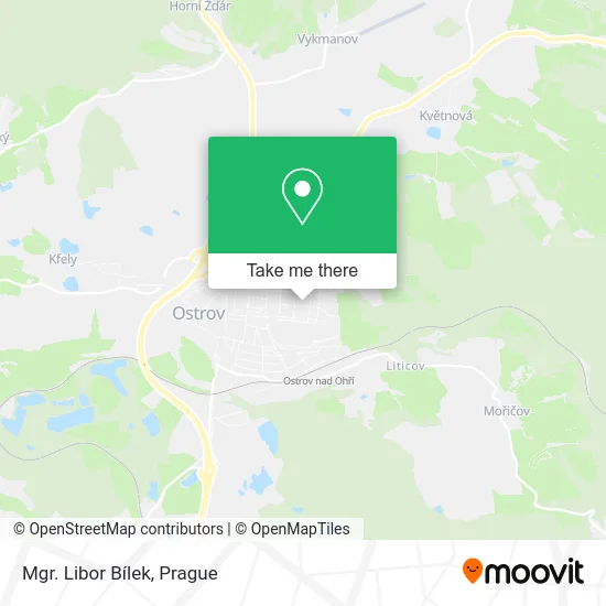 Mgr. Libor Bílek map