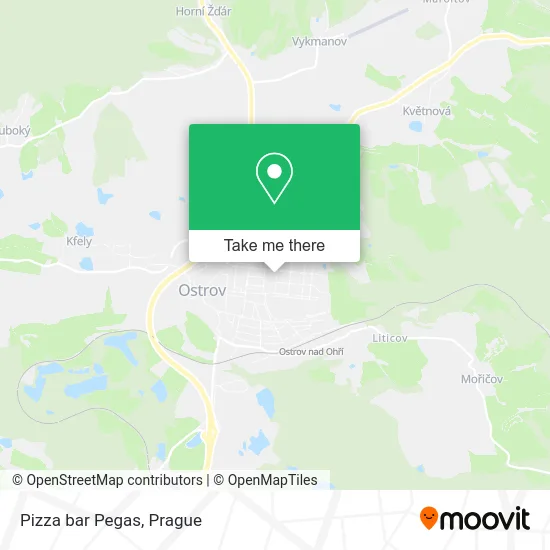 Карта Pizza bar Pegas