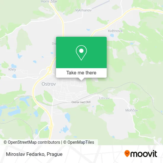 Карта Miroslav Fedarko