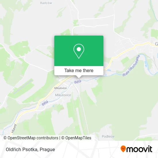 Карта Oldřich Psotka