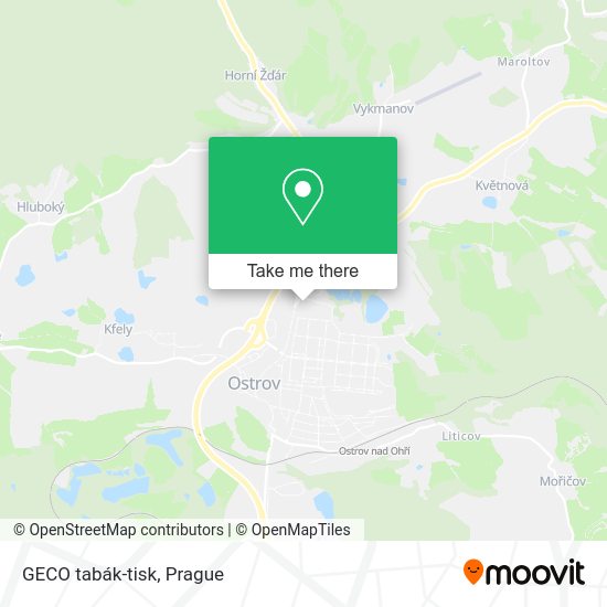 Карта GECO tabák-tisk