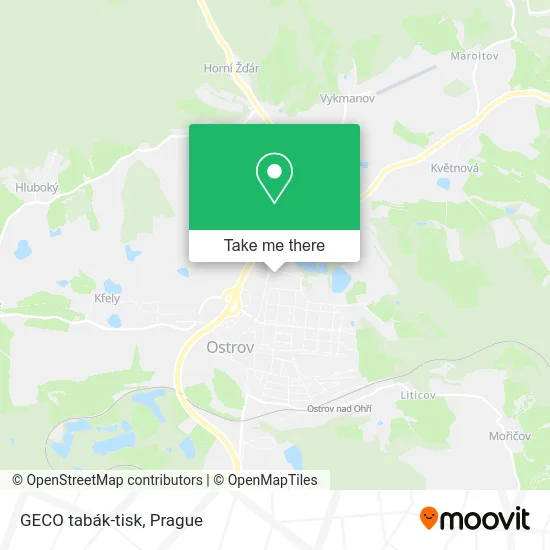 Карта GECO tabák-tisk