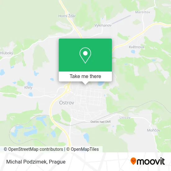 Карта Michal Podzimek