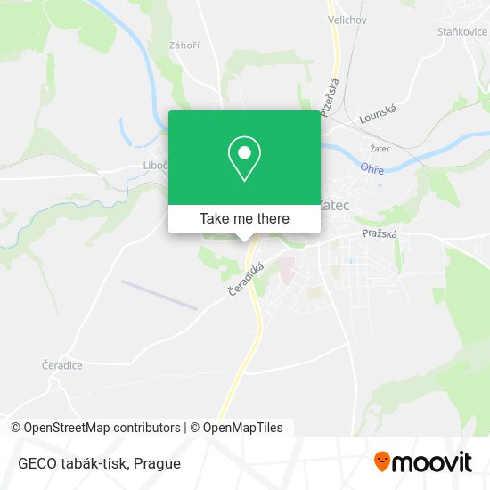 Карта GECO tabák-tisk