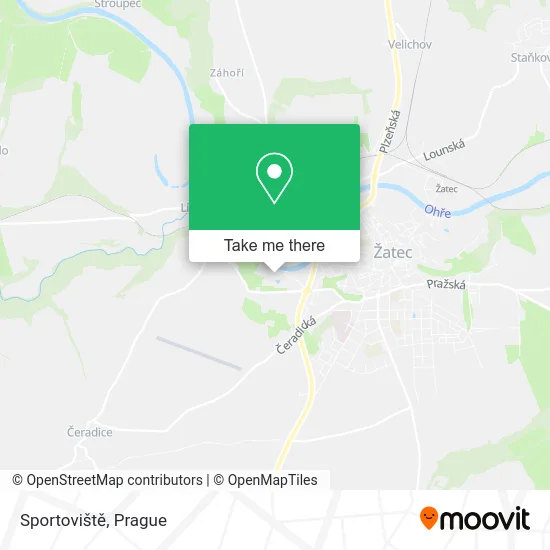 Карта Sportoviště