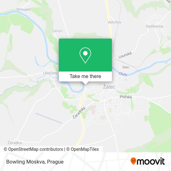 Карта Bowling Moskva