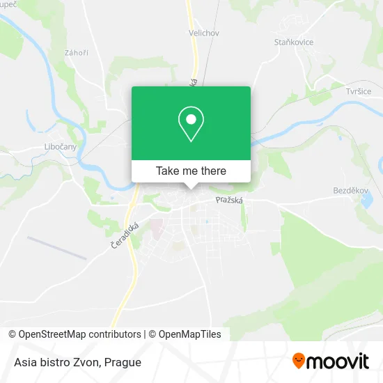 Карта Asia bistro Zvon