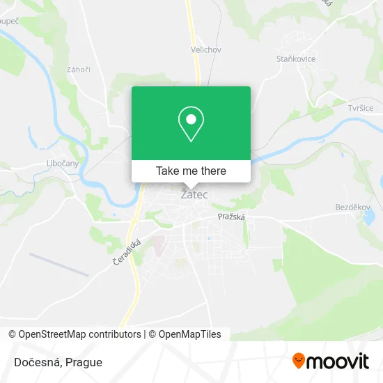 Карта Dočesná