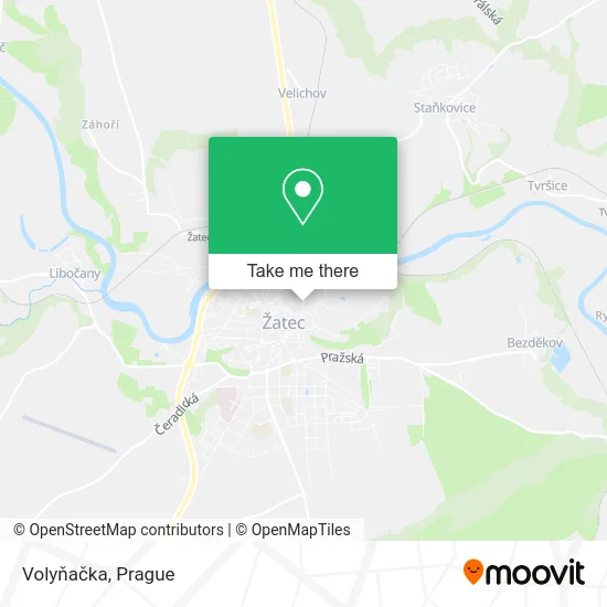 Карта Volyňačka