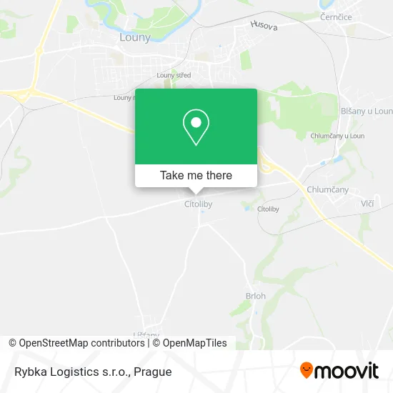 Карта Rybka Logistics s.r.o.