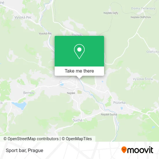 Карта Sport bar