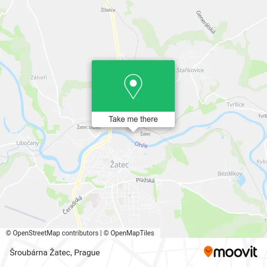 Карта Šroubárna Žatec
