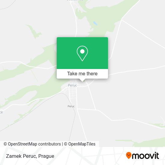 Карта Zamek Peruc