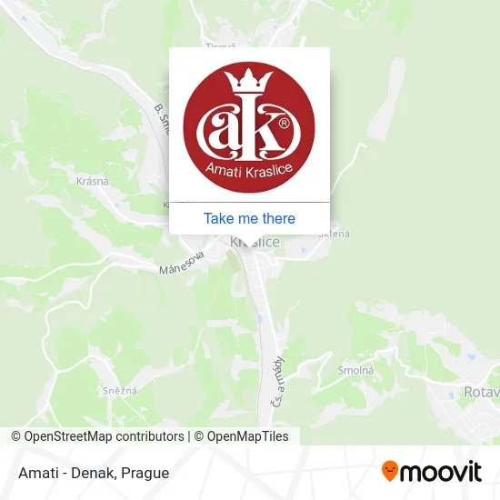 Карта Amati - Denak